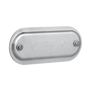 Tapa de Aluminio con Empaque para Caja Condulet de  2".