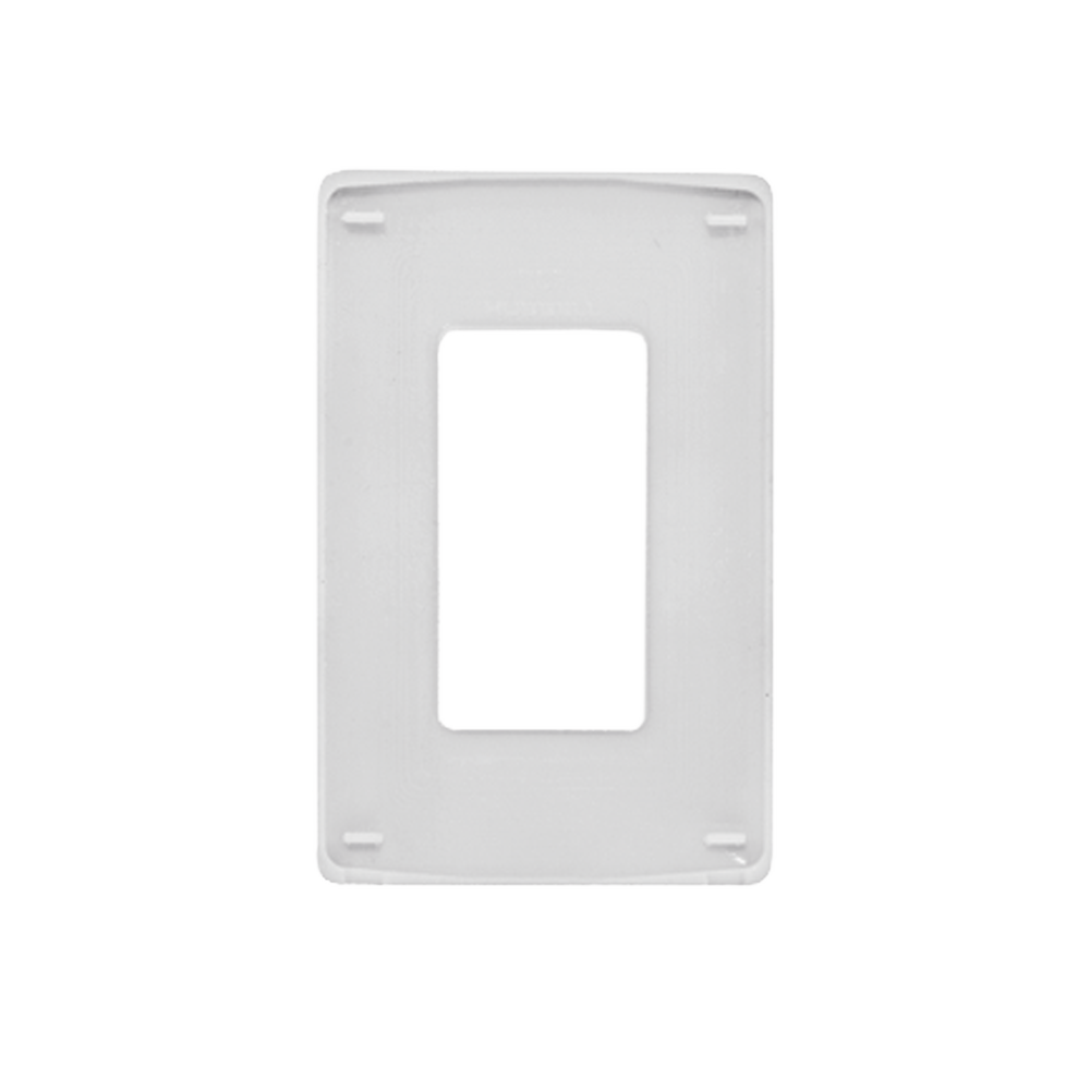 Tapa para Contacto Rectangular/ Tornillos no visibles / Color Blanco. - Imagen 5