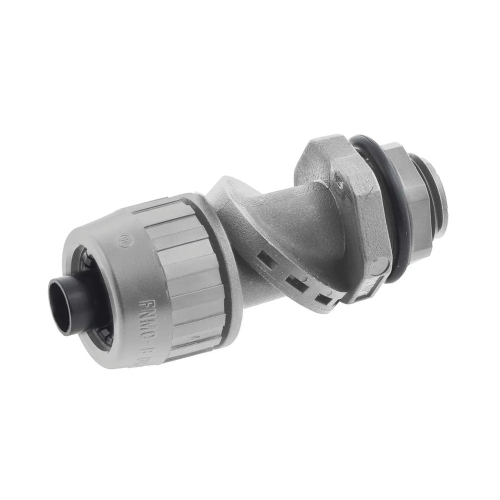 Conector Multi Posición de Nylon de 1/2" para Tubería Liquidtight Polytuff. - Imagen 2