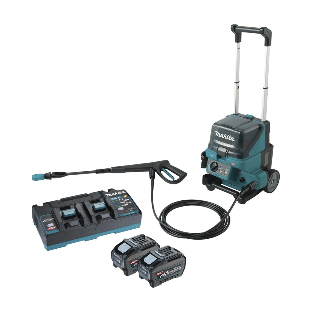 Hidrolavadora Inalǭmbrica de 11.5 Mpa. con Manguera de 5m, incluye dos Bater??as BL4050 de 40V, 5A y Cargador DC40RB - Imagen 2