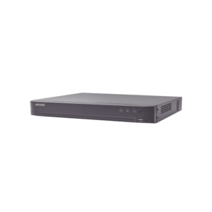 DVR 4 Canales TURBOHD + 4 Canales IP / 8 Megapixel (4K) / Audio de dos v??as por Coaxitron / ACUSENSE / Reconocimiento Facial / 1 Bah??a de Disco Duro / Salida de Video en 2K / H.265+