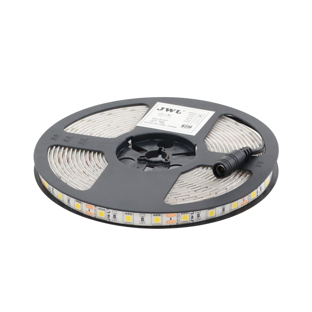 Tira Led de 5 m / Cálido / Uso Exterior / Potencia 22 W / 900 lm/ 12 V CD / IP 65. - Imagen 2