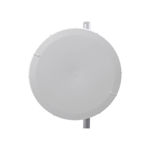 Antena Direccional de Alto Rendimiento/ Parǭbola profunda para mayor aislamiento al ruido / 29 ?? 1 dBi / 4.9 - 6.4 GHz / Conectores N-Hembra / Fǭcil Montaje y Soporte de acero inoxidable / Radomo Incluido