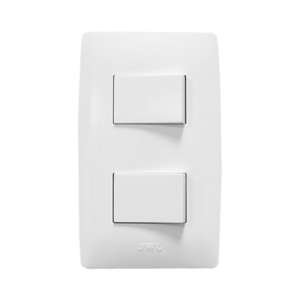 Apagador Escalera Doble de 127 V~60 Hz 10 A/ Color Blanco.