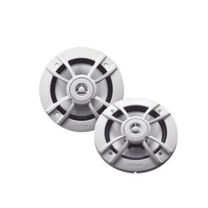 Par de altavoces fabricados en grado marinos en color blanco de 6.5" potencia mǭxima de 150 W