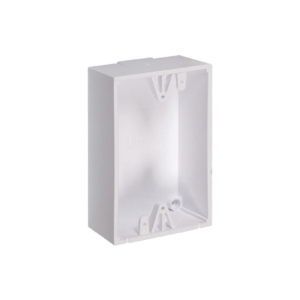 Caja trasera de montaje color blanco para Estaciones de Parada STOPPER