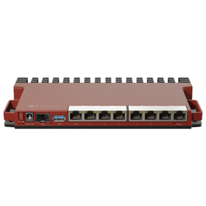 Router con CPU ARM / 8 Puertos GE / SFP 2.5G / montaje 1U