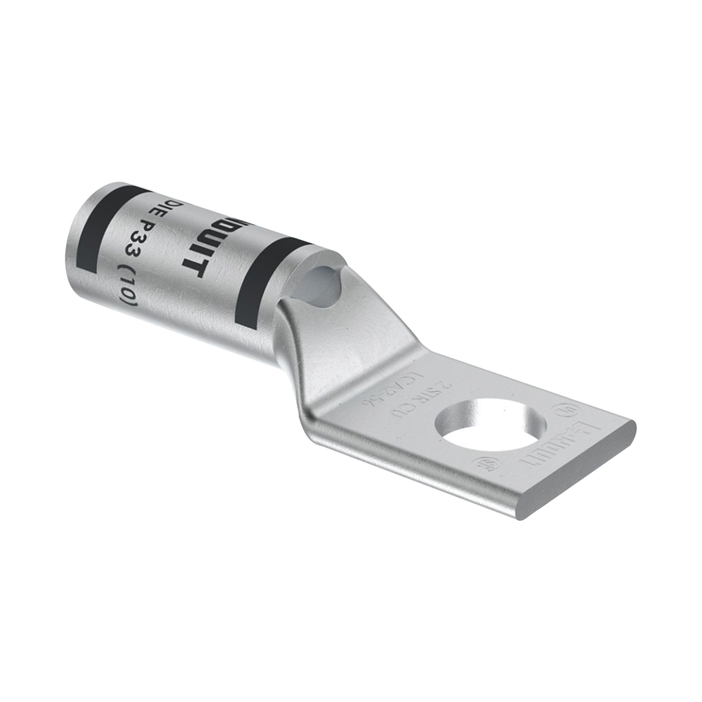 Zapata de compresión LCA2-56-Q, para cal. 2 Awg, Barreno para tornillo prisionero de 5/16, 1 Pz - Imagen 3