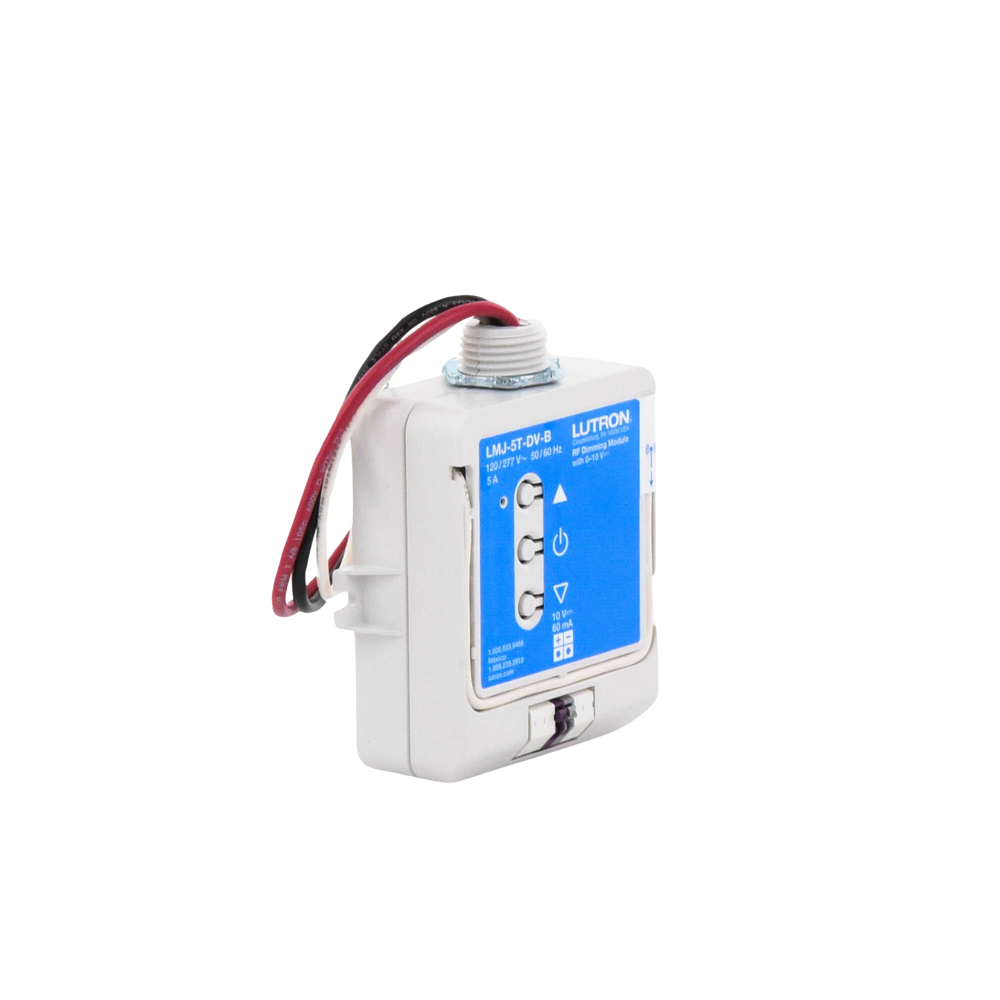(RadioRA2) Relay control de iluminación 0-10V, carga 5A, 120/277V, compatible con RadioRA2, RA2Select y RR3. - Imagen 3