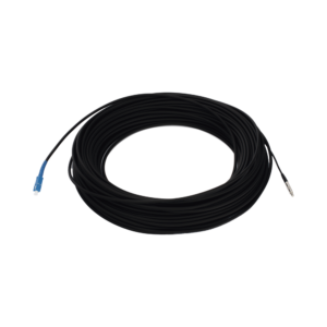 Rollo de Fibra ?ptica Drop Redonda G657A2 Monomodo Simplex de 100 Metros (328.08 Pies) con Conectores SC/UPC-SC/UPC para Instalaciones A?reas, Subterr?neas o a la Intemperie