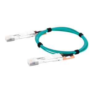 Cable AOC QSFP-DD de 400 Gbps a 400 Gbps / Cable de fibra ??ptica Activo / Longitud: 2 metros