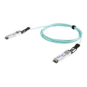 Cable AOC QSFP+ de 40 Gbps a 40 Gbps / Cable de fibra ??ptica Activo / Longitud: 3 metros