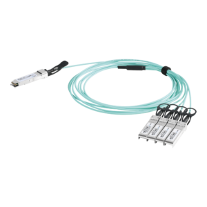 Cable AOC QSFP+ de 40 Gbps a 4x 10 Gbps / Cable de fibra ??ptica Activo / Longitud: 1 metro