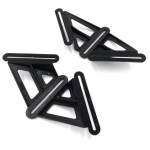 Brackets para Montaje de Caja de Empalme a Raqueta LP-CSS (2 Piezas)