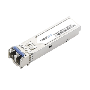 Transceptor ??ptico Industrial SFP (Mini-Gbic) / Monomodo 1310 nm / 1.25 Gbps / 1000BASE-LX / Conectores LC/UPC Dǧplex / DDM / Hasta 10 km