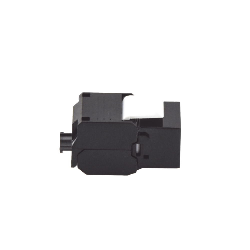 M?dulo Jack Keystone Cat6 (Toolless), con Terminaci?n en ?ngulo 180 - Color Negro, Compatible con Faceplate y Patchpanel Linkedpro - Imagen 2