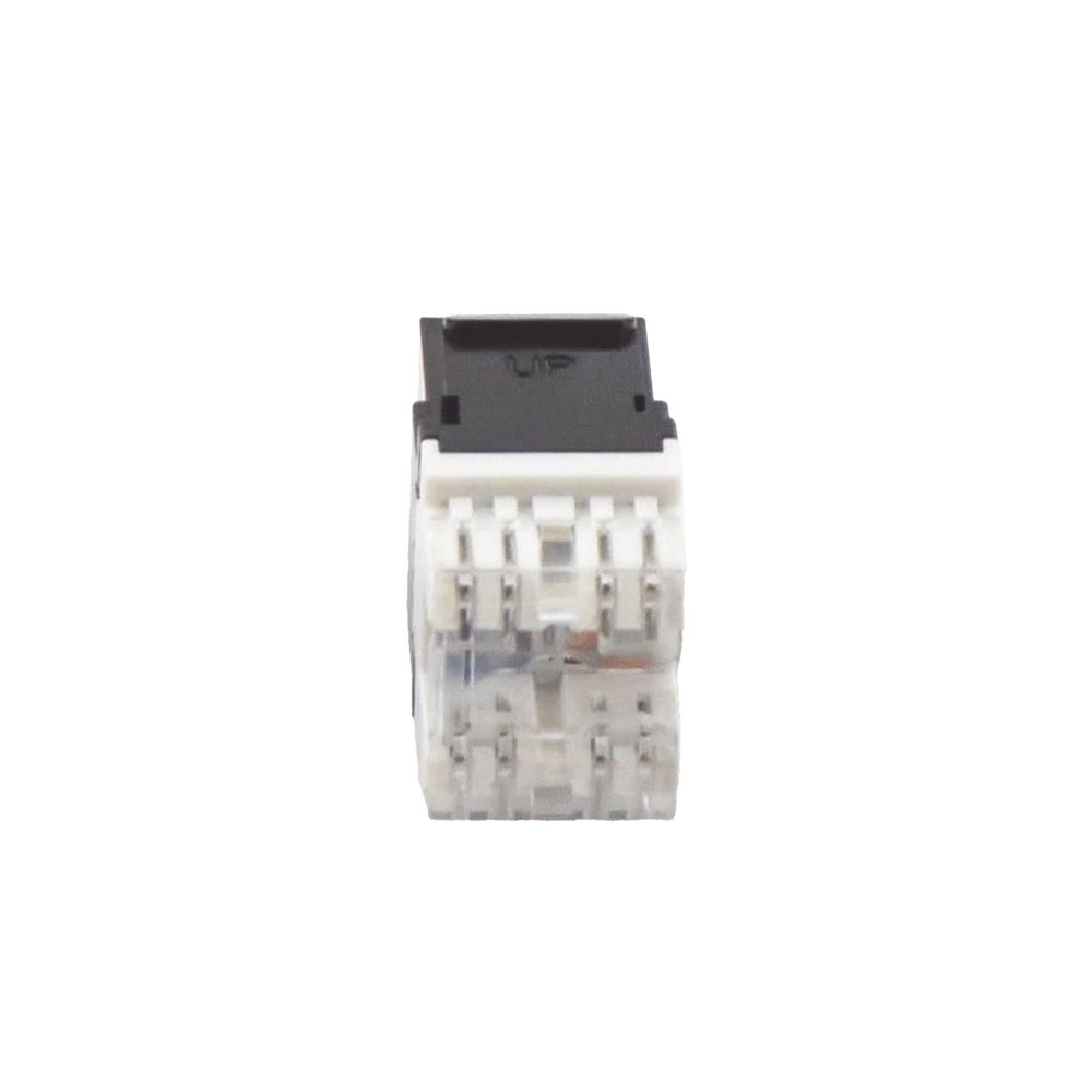 M?dulo Jack Keystone Cat6 con Terminaci?n en ?ngulo 180 - Color Negro - Imagen 2