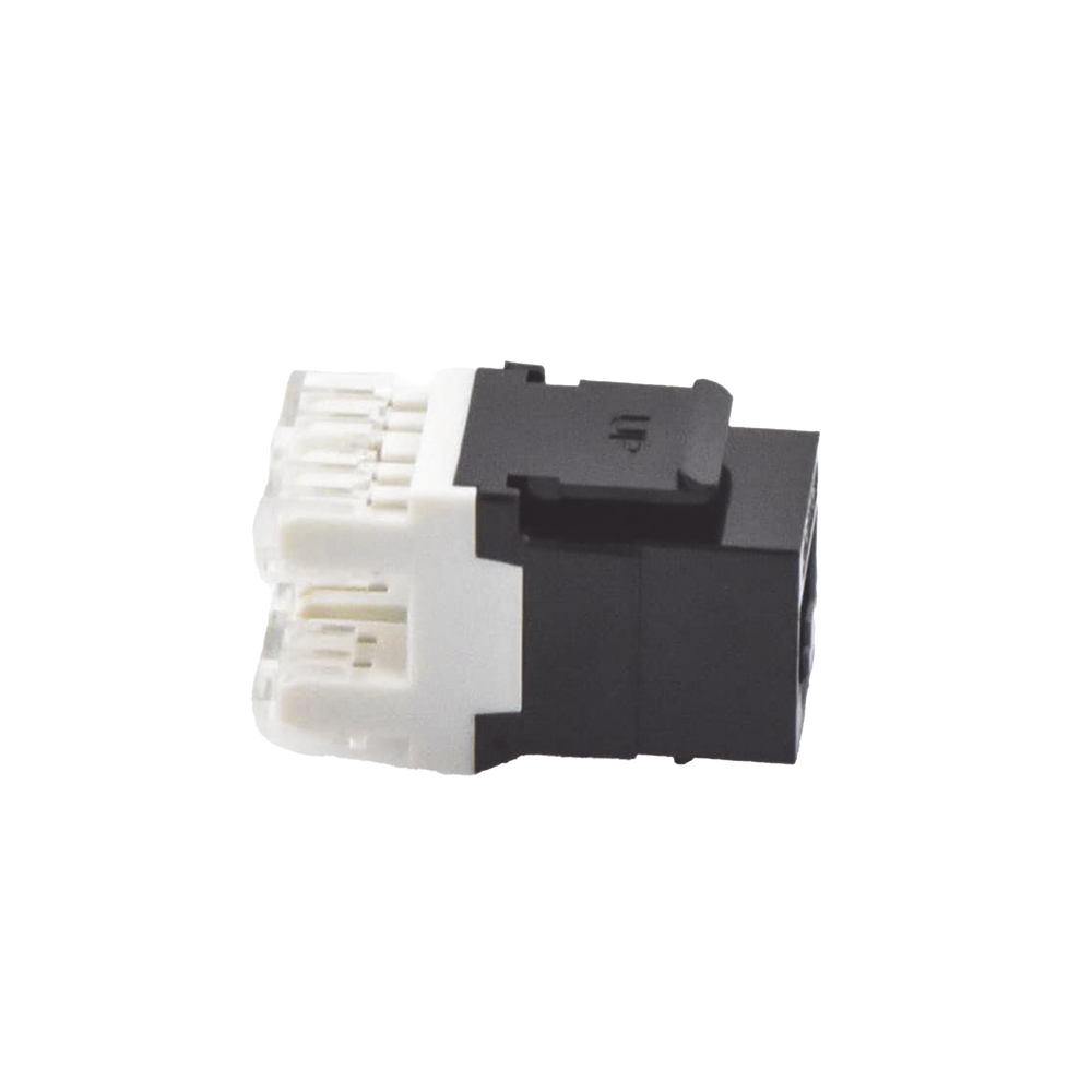 M?dulo Jack Keystone Cat6 con Terminaci?n en ?ngulo 180 - Color Negro - Imagen 3