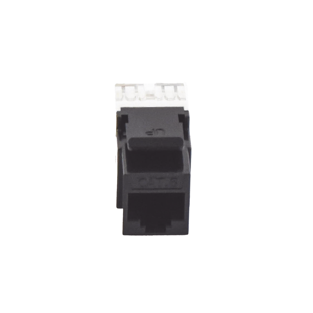 M?dulo Jack Keystone Cat6 con Terminaci?n en ?ngulo 180 - Color Negro - Imagen 4