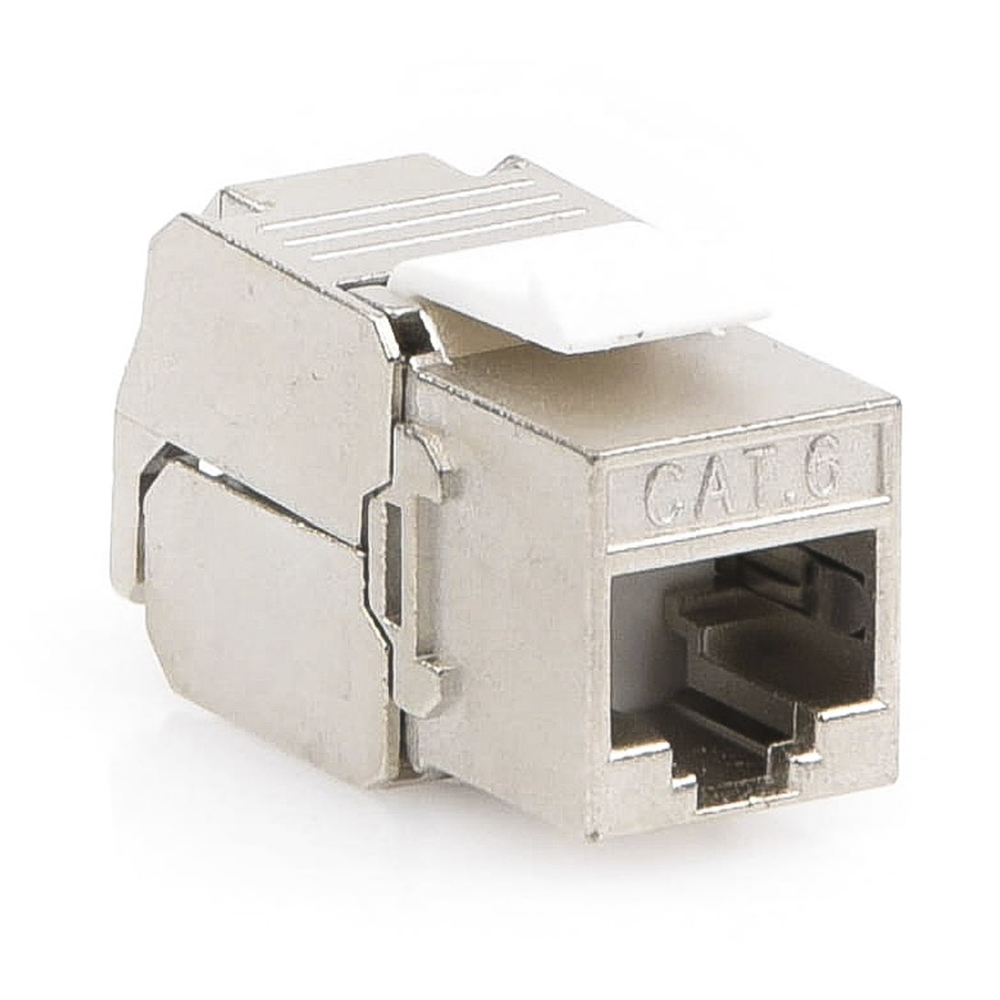 M?dulo Jack Keystone Cat6 Blindado (STP) Sin Herramienta (Toolless) - Imagen 2