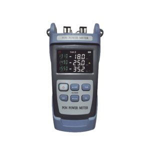 Medidor de Potencia ?ptica (OPM) para Fibra ?ptica en Redes FTTx / Soporta 3 Longitudes de Onda: 1310nm, 1490nm y 1550nm / Rango de Medici?n de -40 a 25dBm