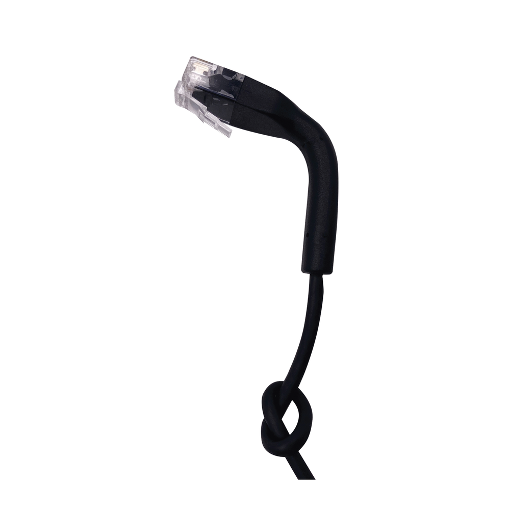 Mini Patch Cord Cat6 Ultra Slim 2 Metros (6.56 Pies) Negro ? Ahorra Espacio sin Organizadores, con Bota Flexible - Imagen 2