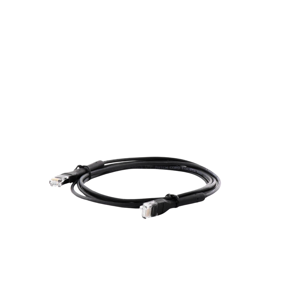 Mini Patch Cord Cat6 Ultra Slim 2 Metros (6.56 Pies) Negro ? Ahorra Espacio sin Organizadores, con Bota Flexible - Imagen 5