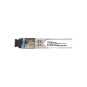 Transceptores ??pticos Bidireccionales SFP (Mini-Gbic) / Monomodo 1310 & 1550 nm / 1.25 Gbps / 1000BASE-BX / Conector SC/UPC Simplex / DDM / Hasta 3 km / 2 Piezas