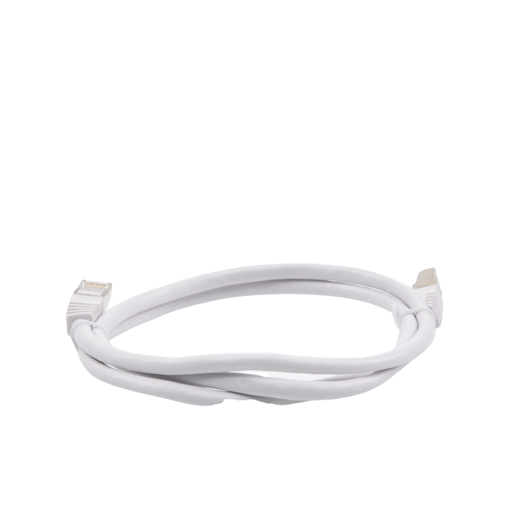 Patch Cord Cat6A 10G Blindado 1.0 Metro (3.28 Pies) Blanco - Imagen 4