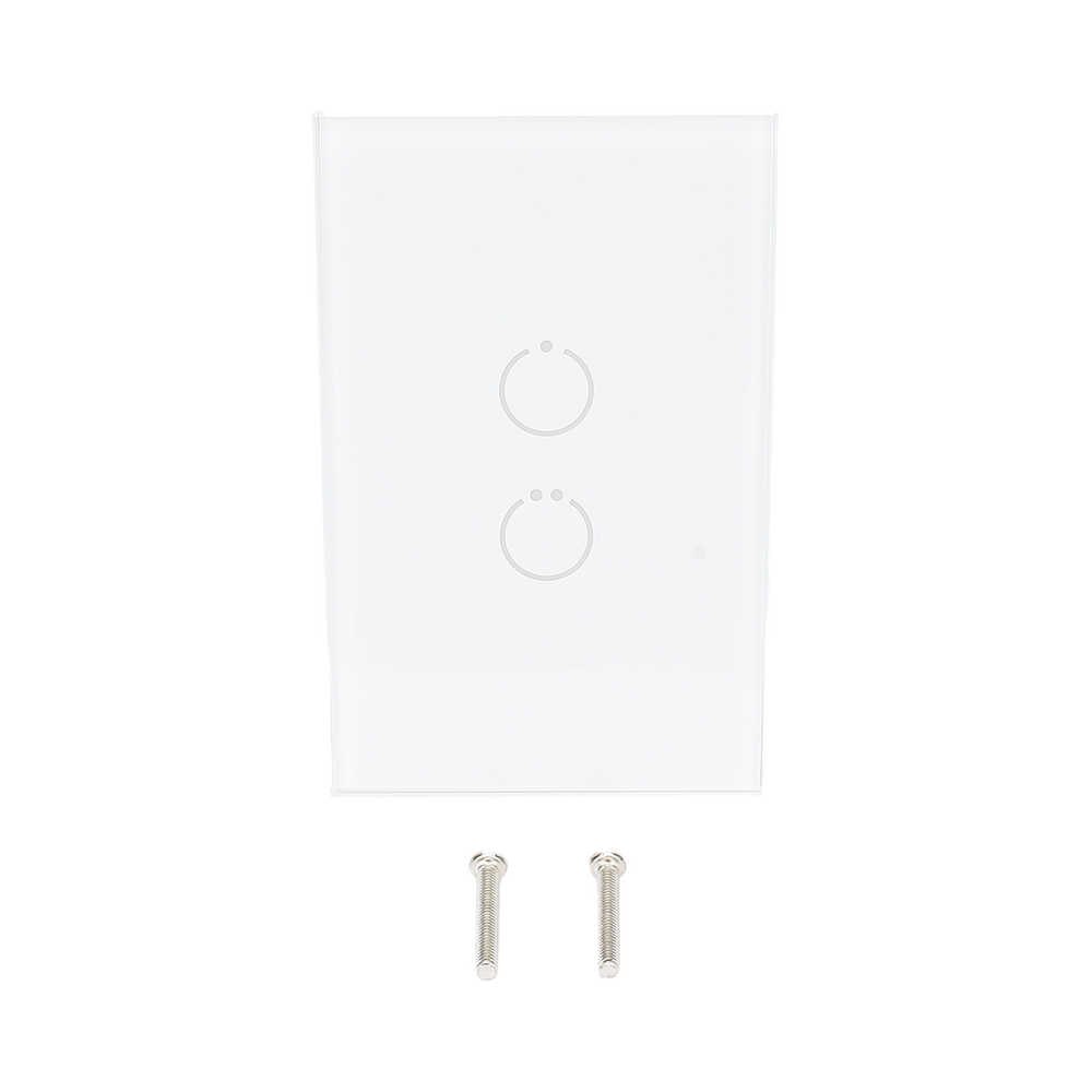 (ZWAVE) Interruptor On/Off panel táctil touch inalámbrico Zwave Plus 2 botones. Compatible con Hubitat HC8, Álula M2M, otro - Imagen 3