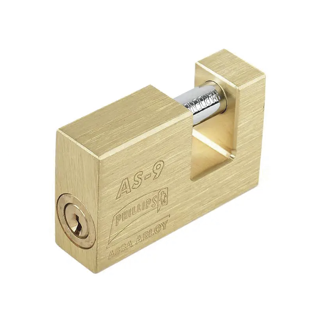 Candado para Cortina #9 / Opera con 11 pernos de combinación / Alta seguridad. - Imagen 2