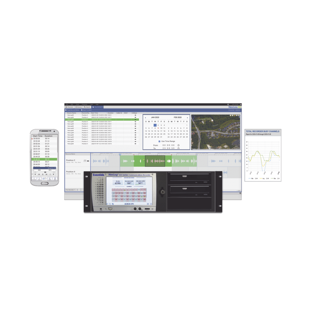 Sistema Avanzado de Grabaci??n de Audio, Para 911, NXDN, P25, DMR Tait, MOTOTRBO, Sepura, Sistemas de Despacho, VoIP y Telefon??a - Imagen 3