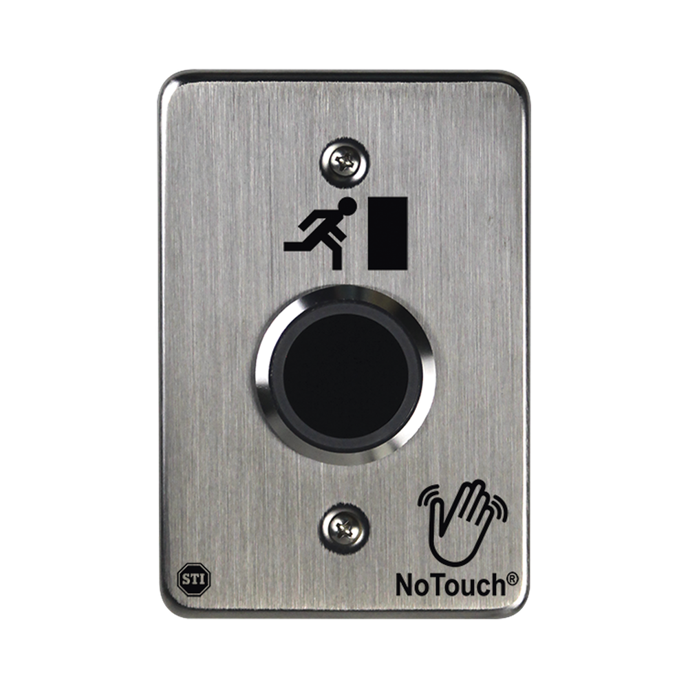 Interruptor IR NoTouch® de Acero Inoxidable, De un solo grupo, Símbolo de puerta - Imagen 4