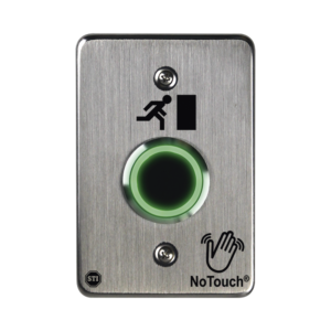 Interruptor IR NoTouch® de Acero Inoxidable, De un solo grupo, Símbolo de puerta