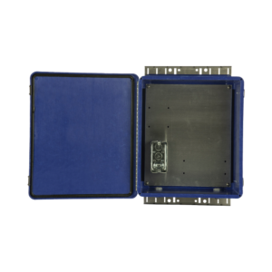 Gabinete de Seguridad para Wireless, NEMA 4X, IP66, de 356 x 305 x 152 mm, Color Azul