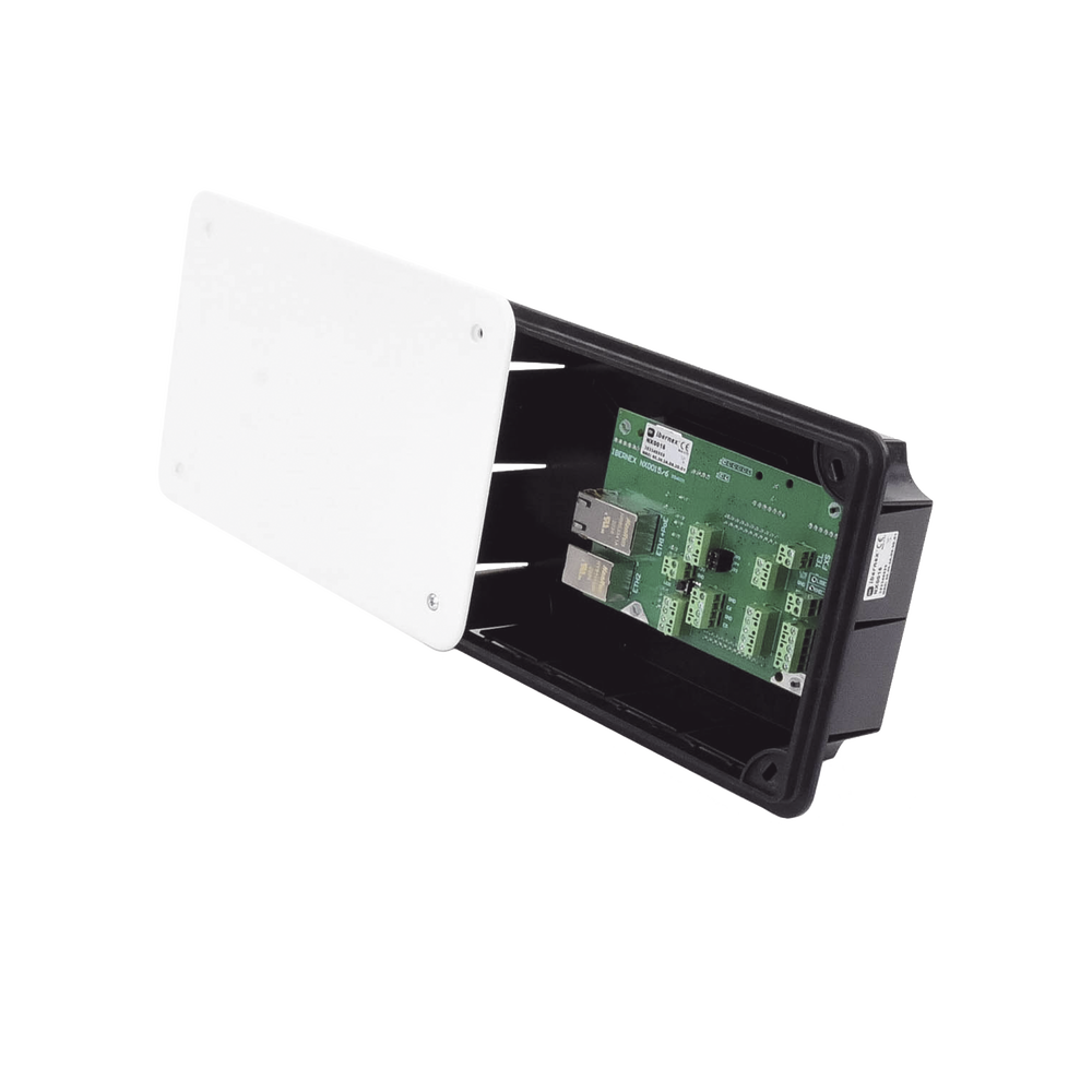 Terminal de Habitación IP Empotrable para Hospitales / Bus RS485 / 12 Entradas Digitales / SIP / PoE / Compatible con NX1071 y NX1075 - Imagen 5