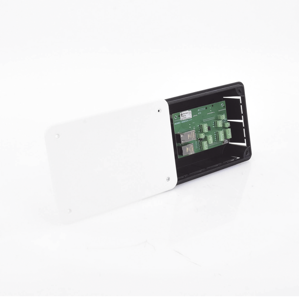 Terminal de Habitación IP Empotrable para Hospitales / Bus RS485 / 12 Entradas Digitales / SIP / PoE / Compatible con NX1071 y NX1075 - Imagen 7