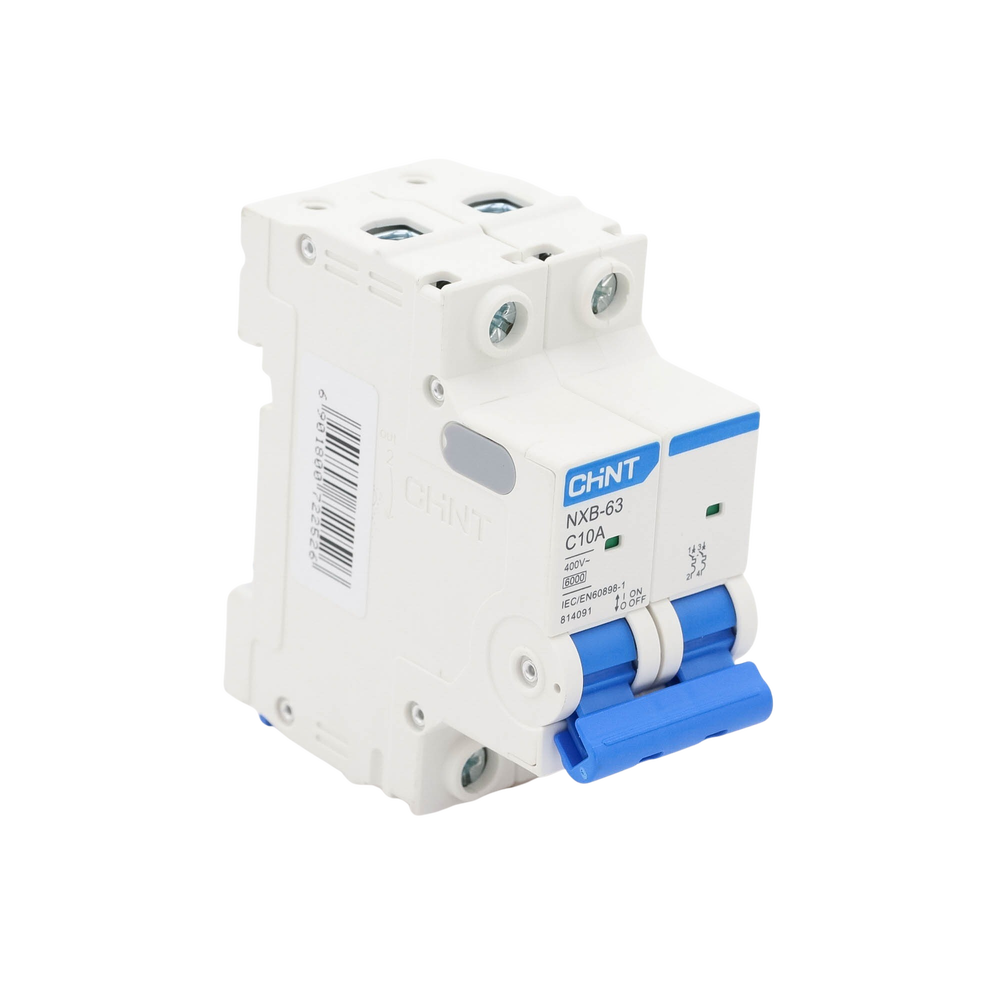 Pastilla para Riel Din, 2 Polos, 10 Amp, Vca:110/415v, 6kA, Catálogo: NXB632PC10. - Imagen 5