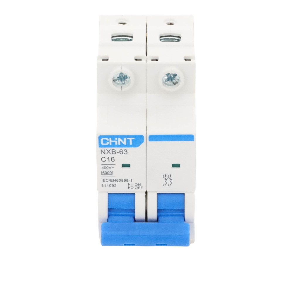 Pastilla para Riel Din, 2 Polos, 16 Amp, Vca:110/415v, 6kA, Catálogo: NXB632PC16. - Imagen 3