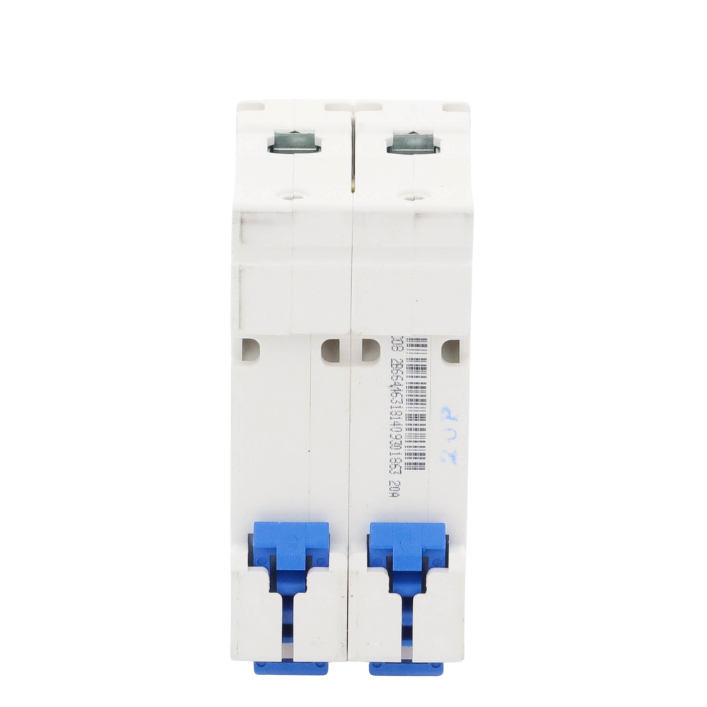 Pastilla para Riel Din, 2 Polos, 20 Amp, Vca:110/415v, 6kA, Catálogo: NXB632PC20. - Imagen 3