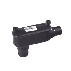 Caja Ovalada tipo LB con Recubrimiento Exterior de PVC de 1/2" (12.7 mm).