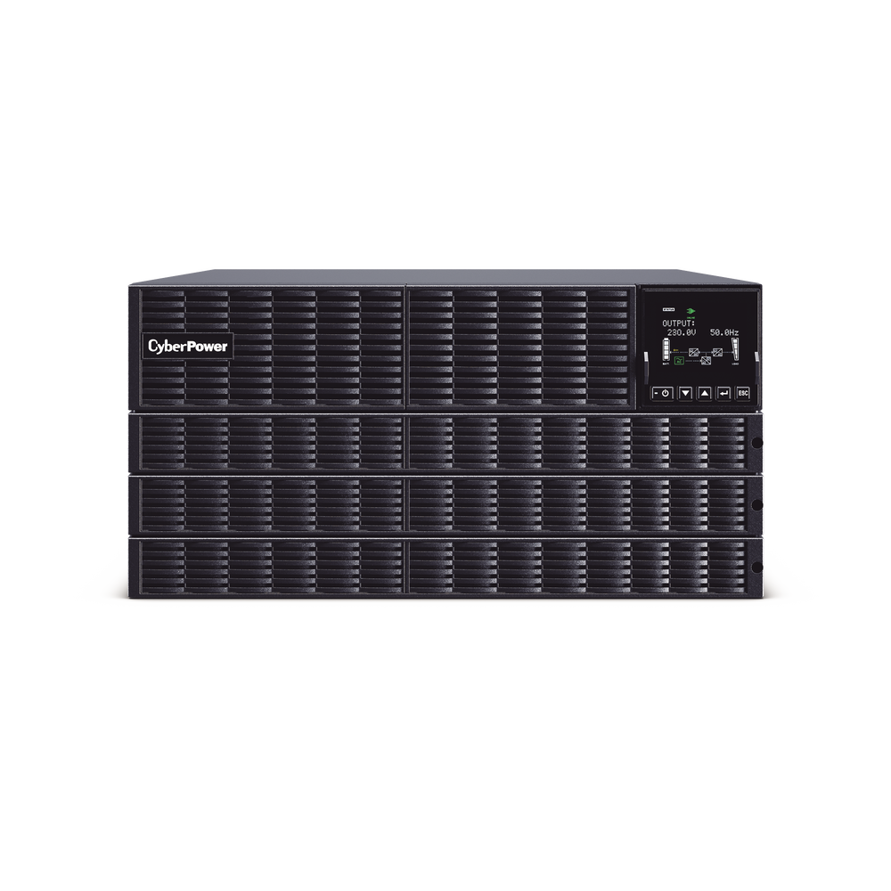 UPS de 10000 VA/10000 W, Online Doble Conversión, 200 - 240 Vac de Entrada, 200 - 240 Vac de Salida, Terminal Hardwired, Onda Senoidal Pura, Torre o Rack de 6 UR, Con 3 Tomas NEMA L6-30R - Imagen 2