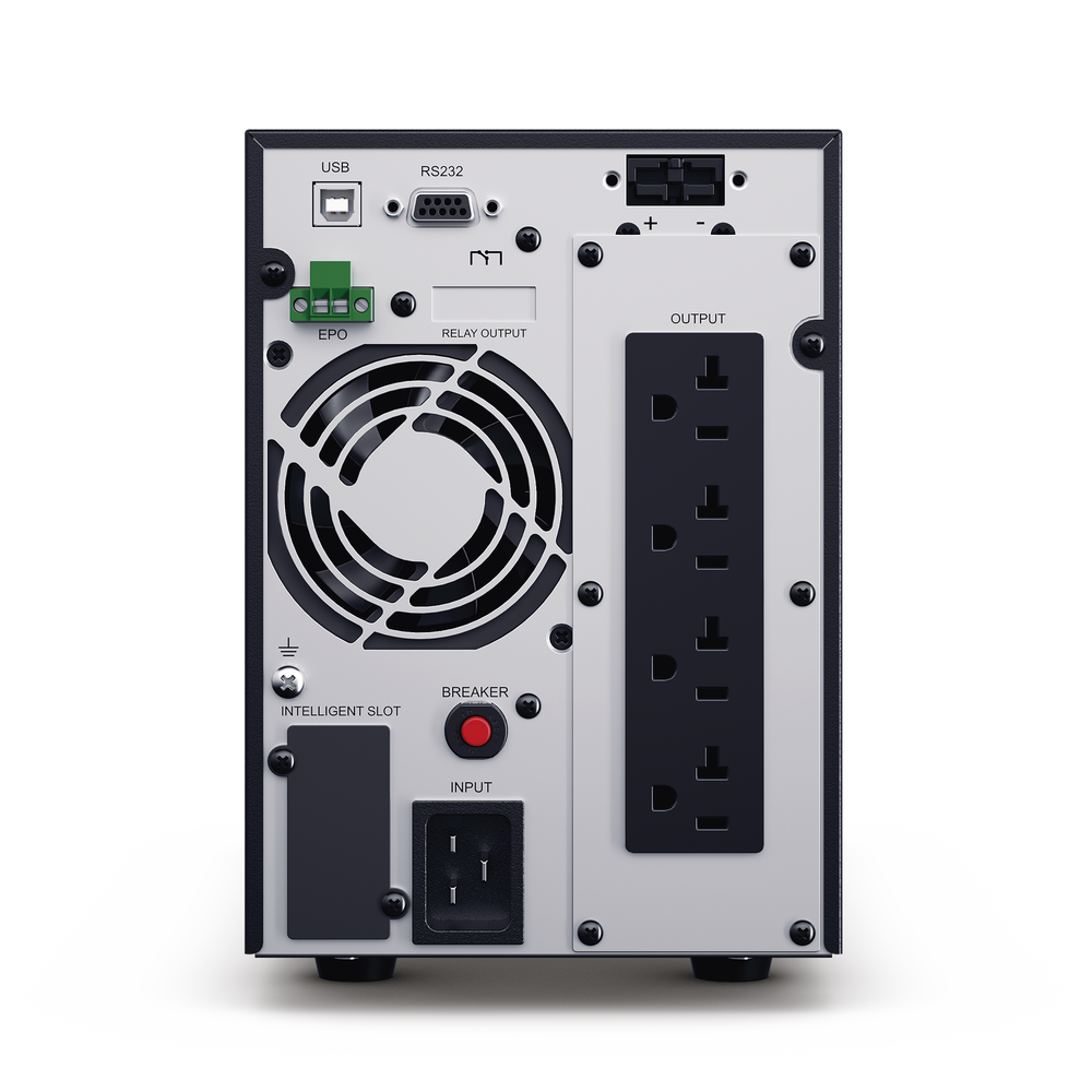 UPS de 2000 VA/1800 W, Online Doble Conversión, Entrada 120 Vca NEMA 5-20P, Onda Senoidal Pura, Tipo Torre, Con 6 Tomas NEMA 5-20R - Imagen 2