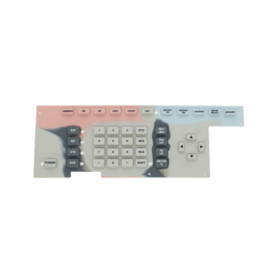 Membrana ElastomǸrica "Touch Pad" para Monitor de Servicio Ramsey COM-3010.