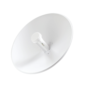 PowerBeam airMAX M5, larga distancia, frecuencia 5 GHz (5170-5875 MHz) con antena tipo plato de 25 dBi