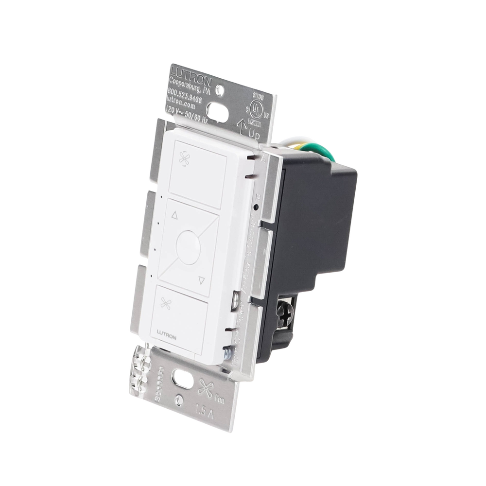 (Caseta Wireless) Control de velocidad inalámbrico para ventilador de techo, un solo polo. - Imagen 2