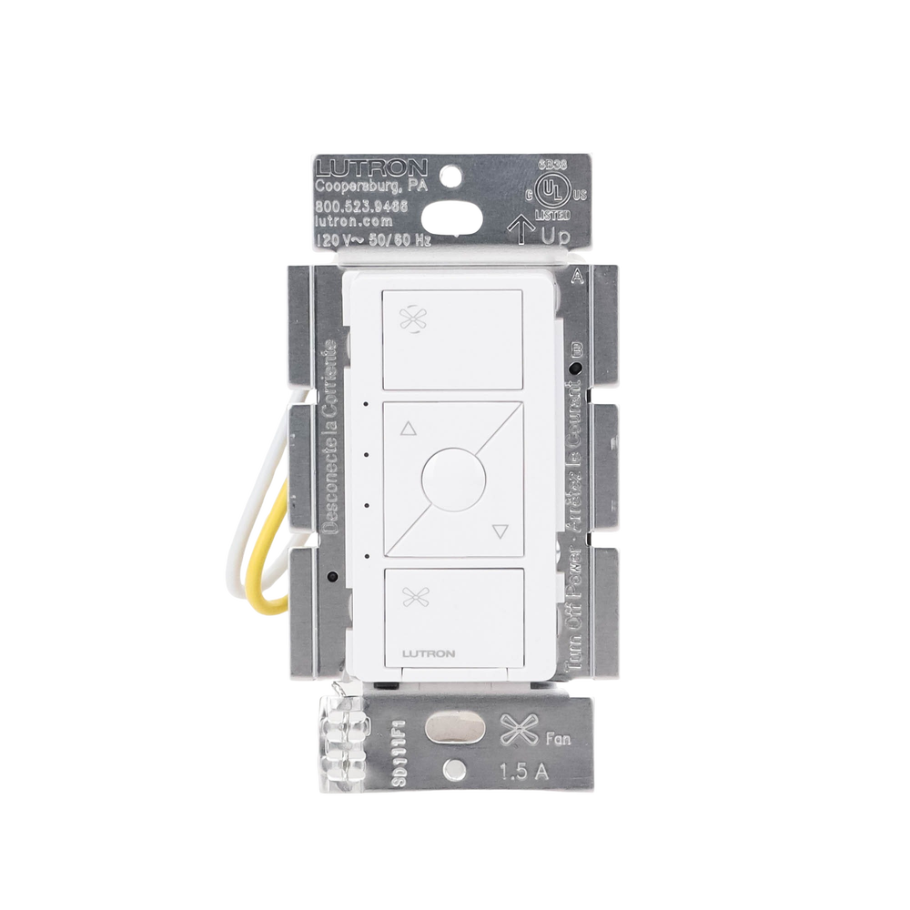 (Caseta Wireless) Control de velocidad inalámbrico para ventilador de techo, un solo polo. - Imagen 4