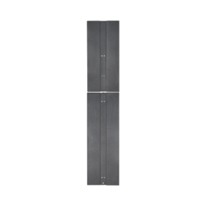Tapa Final de Fila, Para Organizador Vertical PE2V PatchRunner™ 2, de 45 UR, Color Negro
