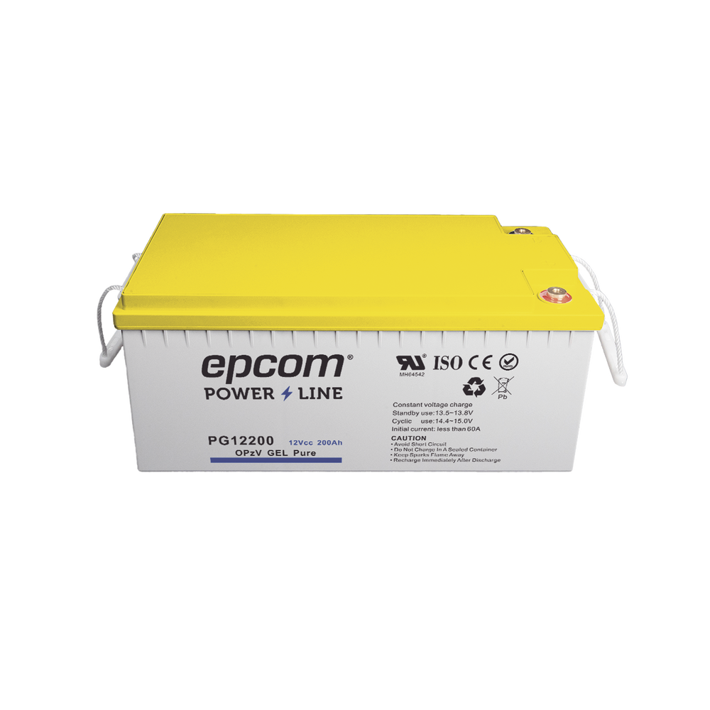 Batería de GEL PURO OPzV / 12 V @ 200 Ah / Ciclo profundo / Uso en Aplicaciones Fotovoltaicas y de Respald - Imagen 2