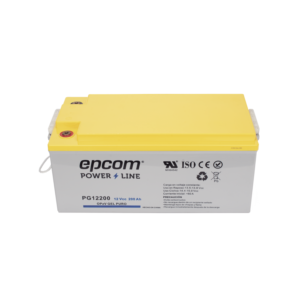 Batería de GEL PURO OPzV / 12 V @ 200 Ah / Ciclo profundo / Uso en Aplicaciones Fotovoltaicas y de Respald - Imagen 4